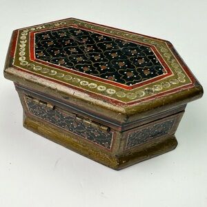 Hand Painted Decorative Box from India